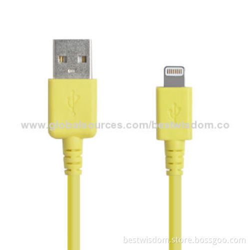 USB Cable for iPhone 5, Used to Connect Computer with Your Cellphone, Various Designs are Available